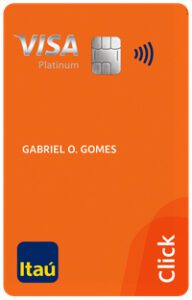 Cartão Itaú Click Visa Platinum P1