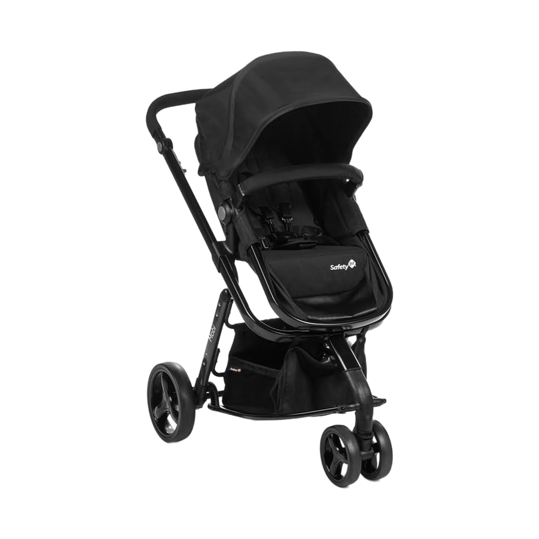Travel System Safety 1st Mobi TS Trio Carrinho 3 Rodas + Bebê Conforto One-Safe + Base Veicular até 15kg