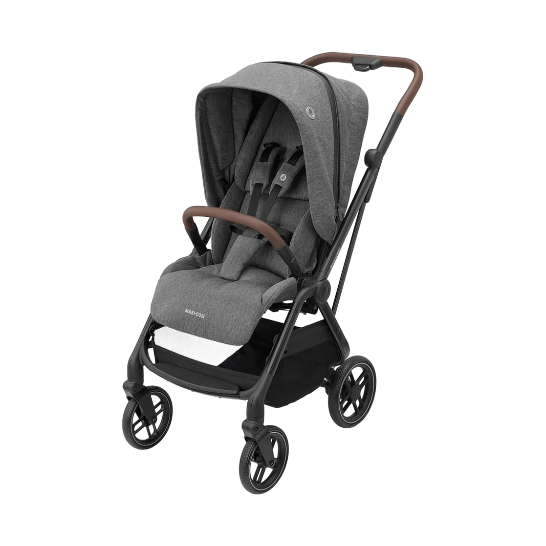 Carrinho de Bebê Maxi-Cosi Leona 2 Assento Reversível Suspensão 4 Rodas até 22kg